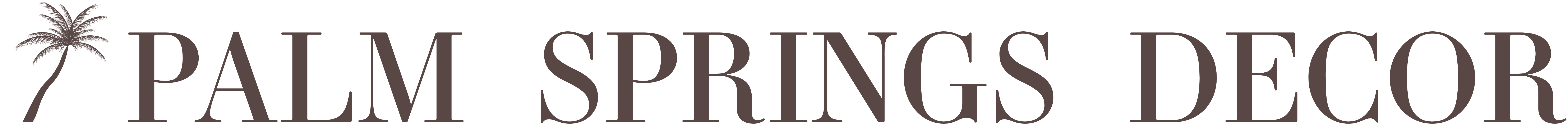 Palm Springs Decor 7500